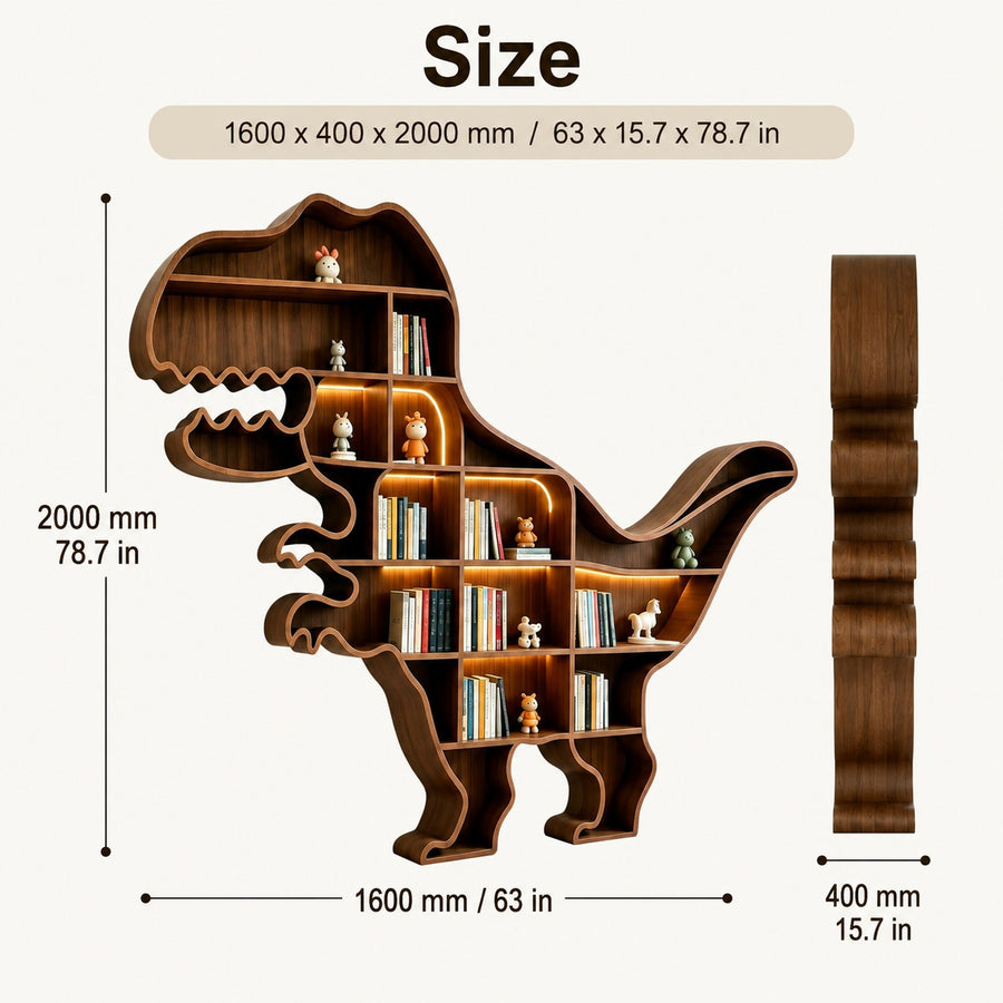 Roar & Read Dinosaur Kinder-Bücherregal