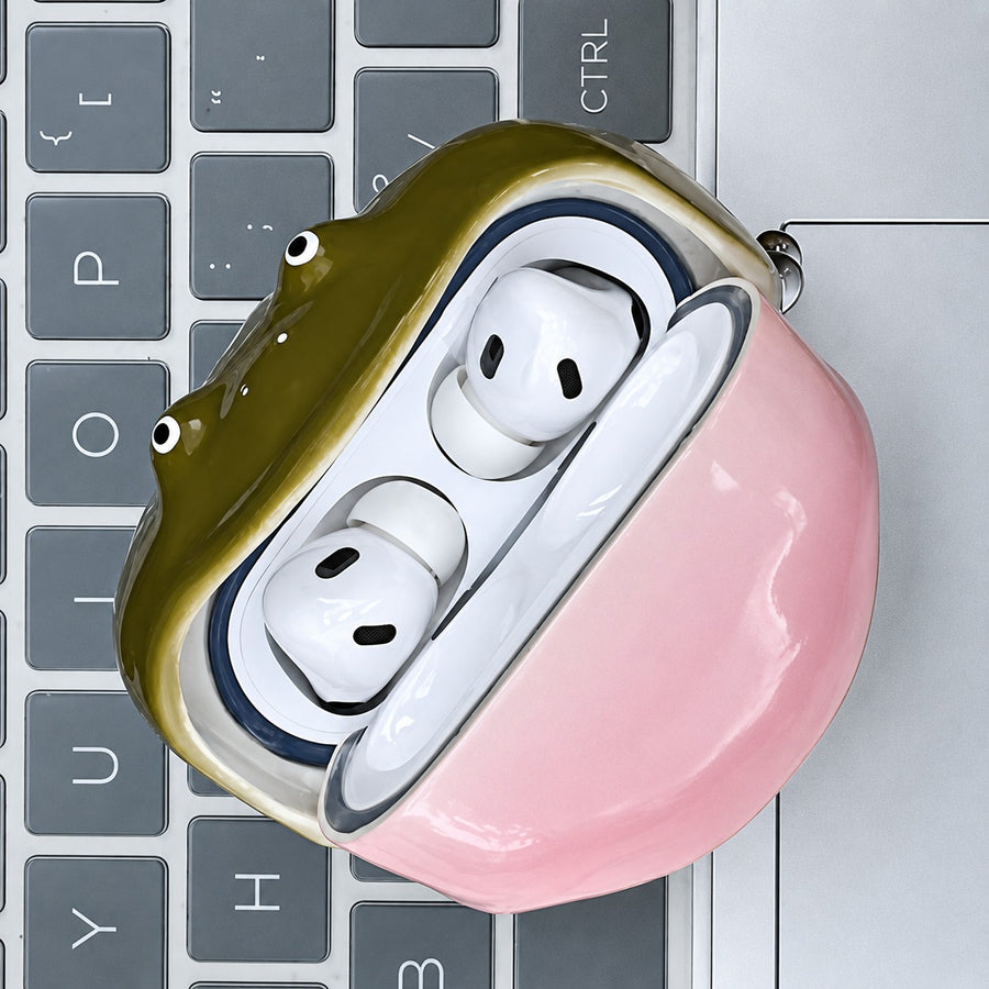 Chubby Frog AirPods Case