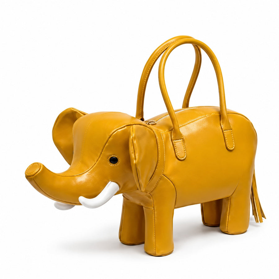 Safari Artisan Elephant Messenger Bag