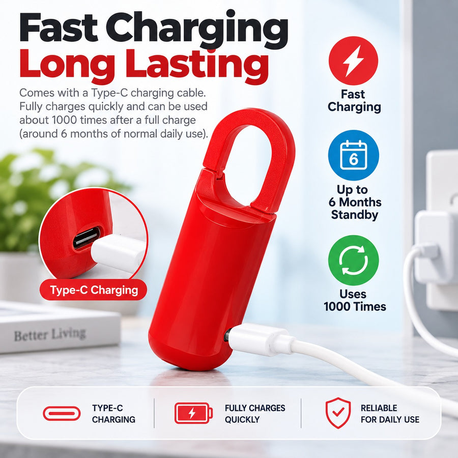 Zero Code Mini Fingerprint Smart Padlock