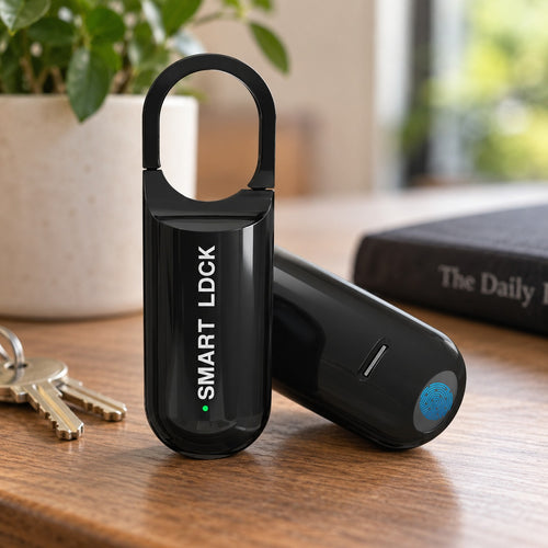 Zero Code Mini Fingerprint Smart Padlock