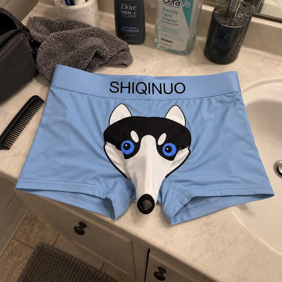 Hungry Husky Boxer Shorts
