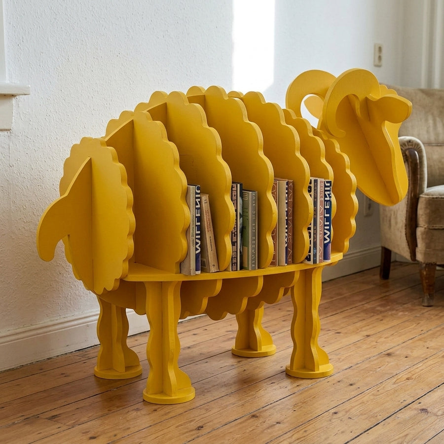 Creative Decorative Sheep Shaped BookCase
