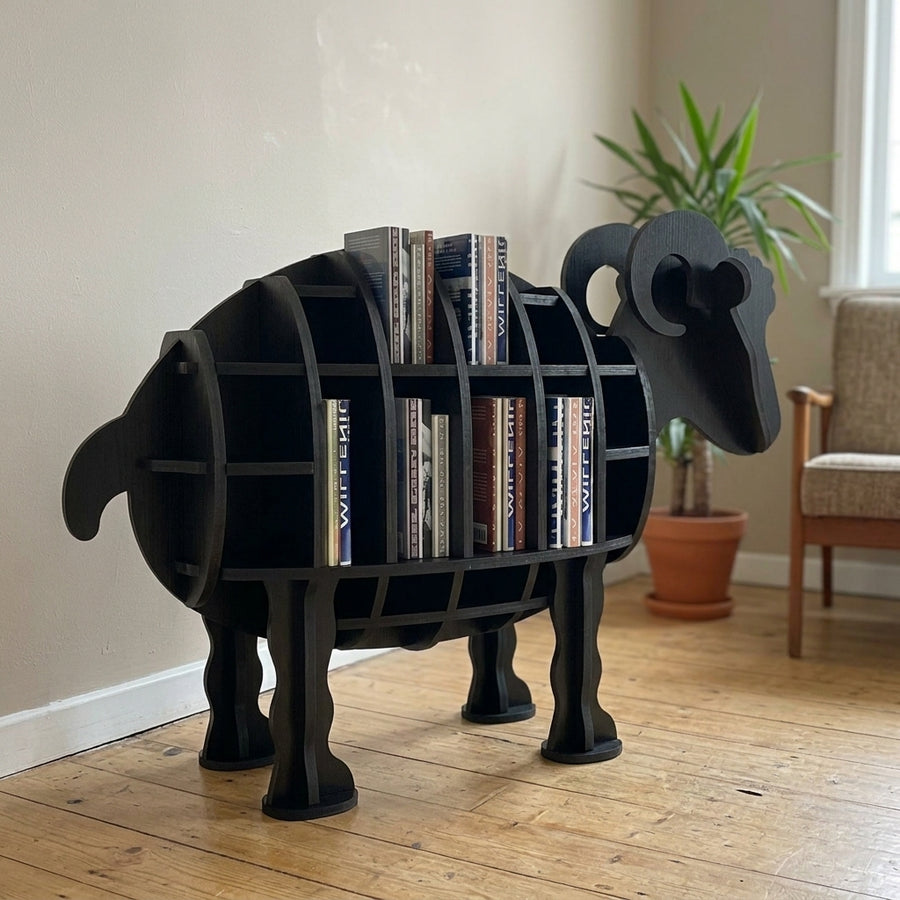 Creative Decorative Sheep Shaped BookCase