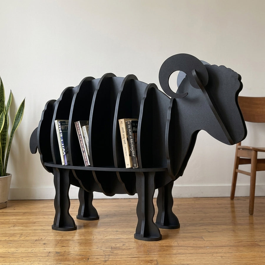 Creative Decorative Sheep Shaped BookCase