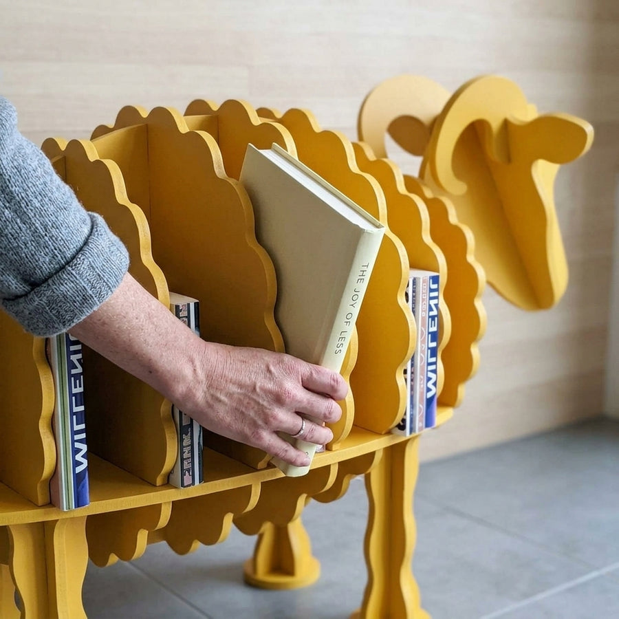 Creative Decorative Sheep Shaped BookCase