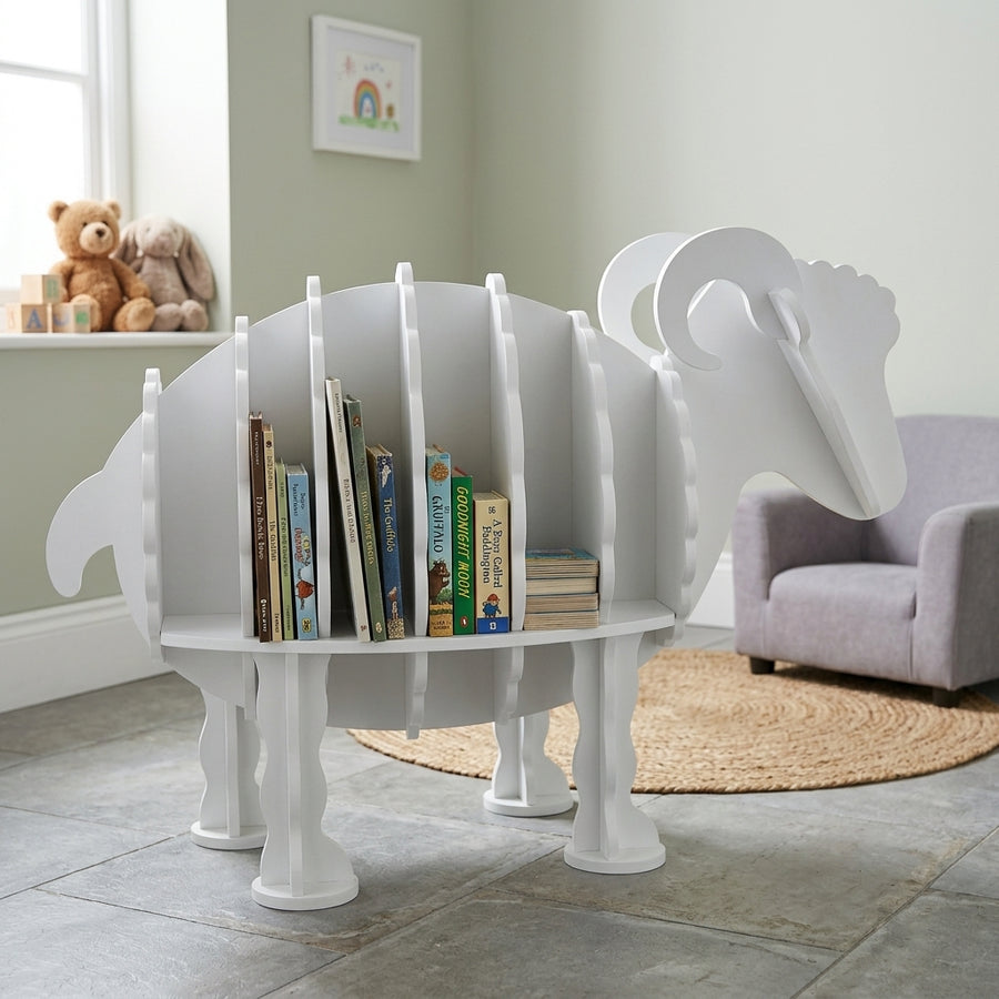 Creative Decorative Sheep Shaped BookCase
