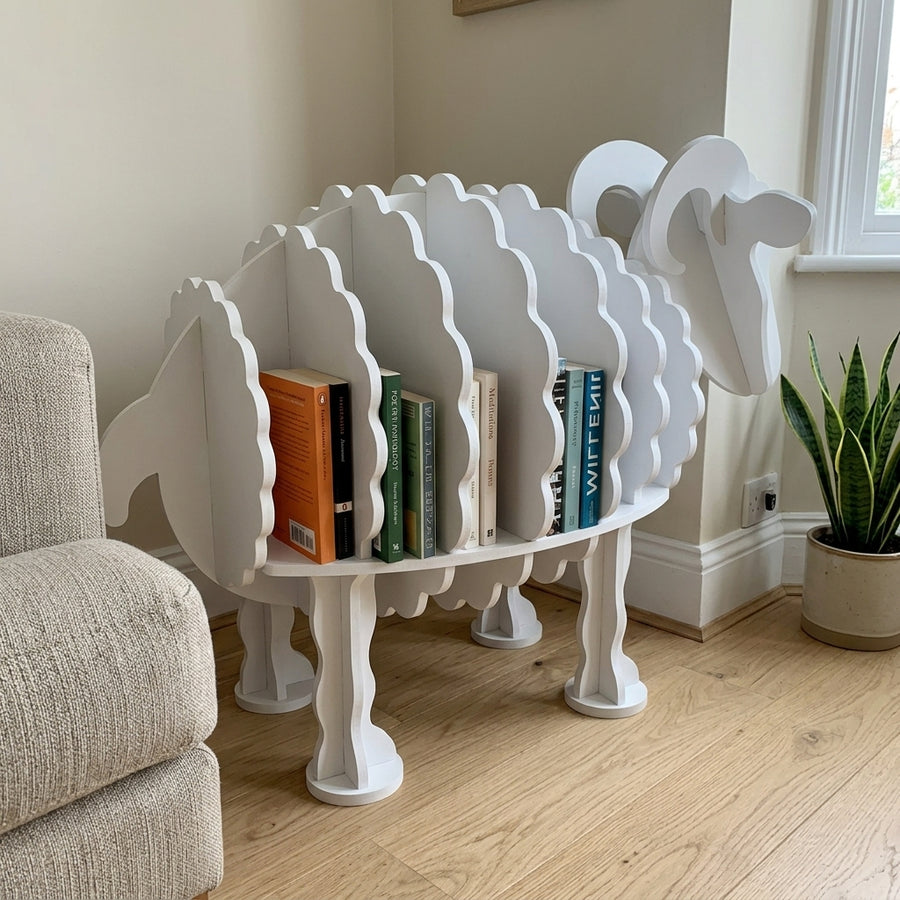 Creative Decorative Sheep Shaped BookCase