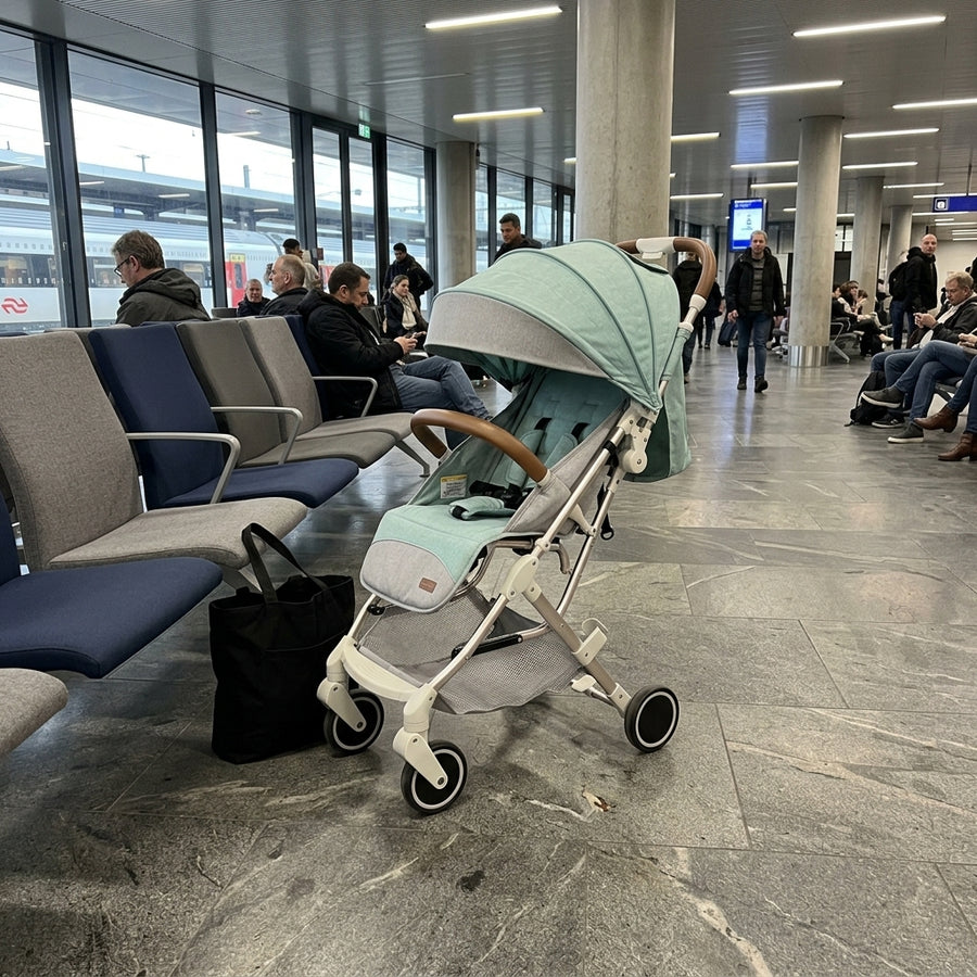 Futuristisk Moderne Bærbar Sammenleggbar Barnevogn