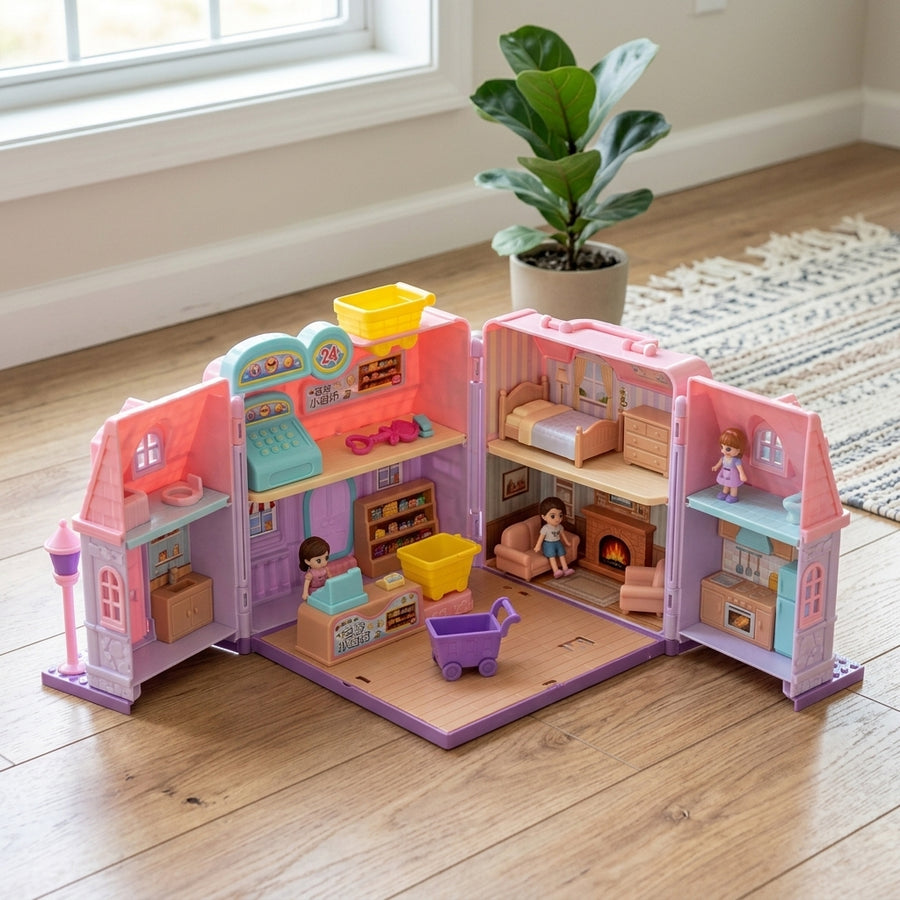 Mini City Magic Cabin Kids Toy
