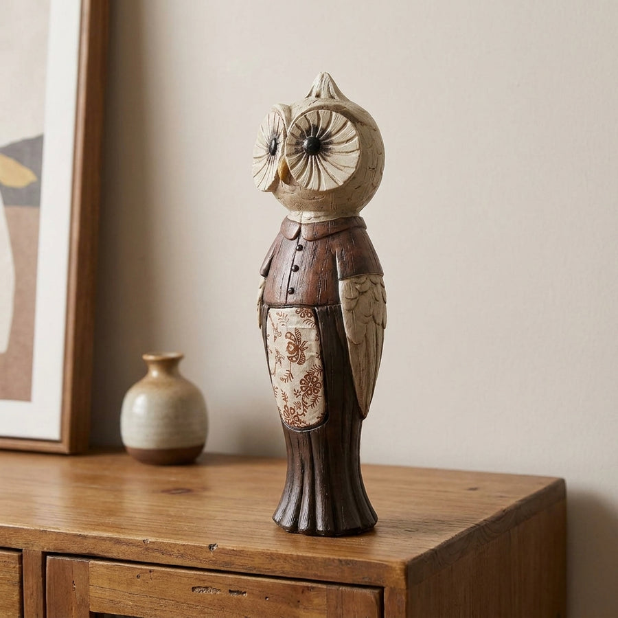 Retro Owl Art Ornaments Home Decoration