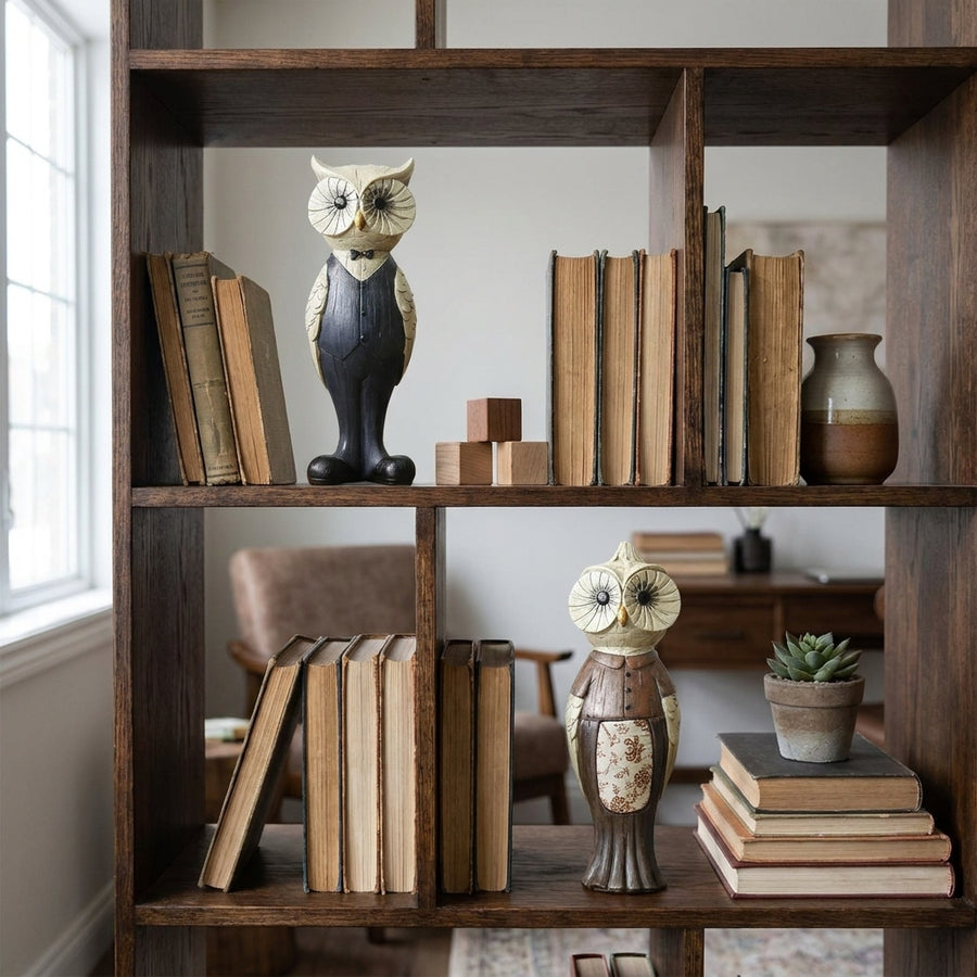 Retro Owl Art Ornaments Home Decoration