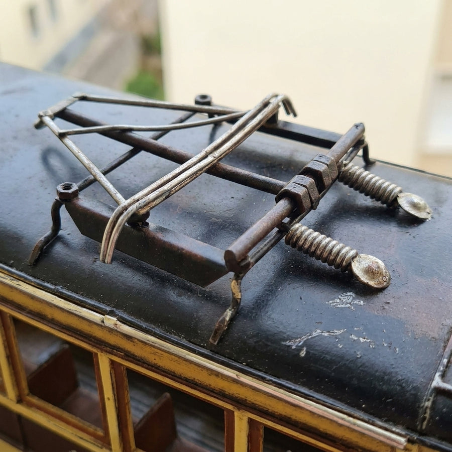 עיצוב רכבת עתיק וינטג' איטלקי מברזל