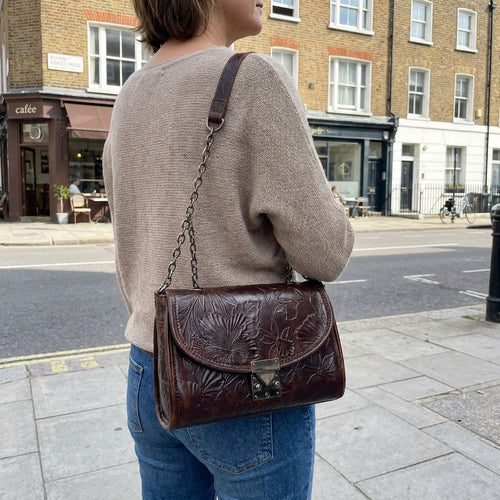 Luksuriøse Designer Vintage Små Crossbody Vesker
