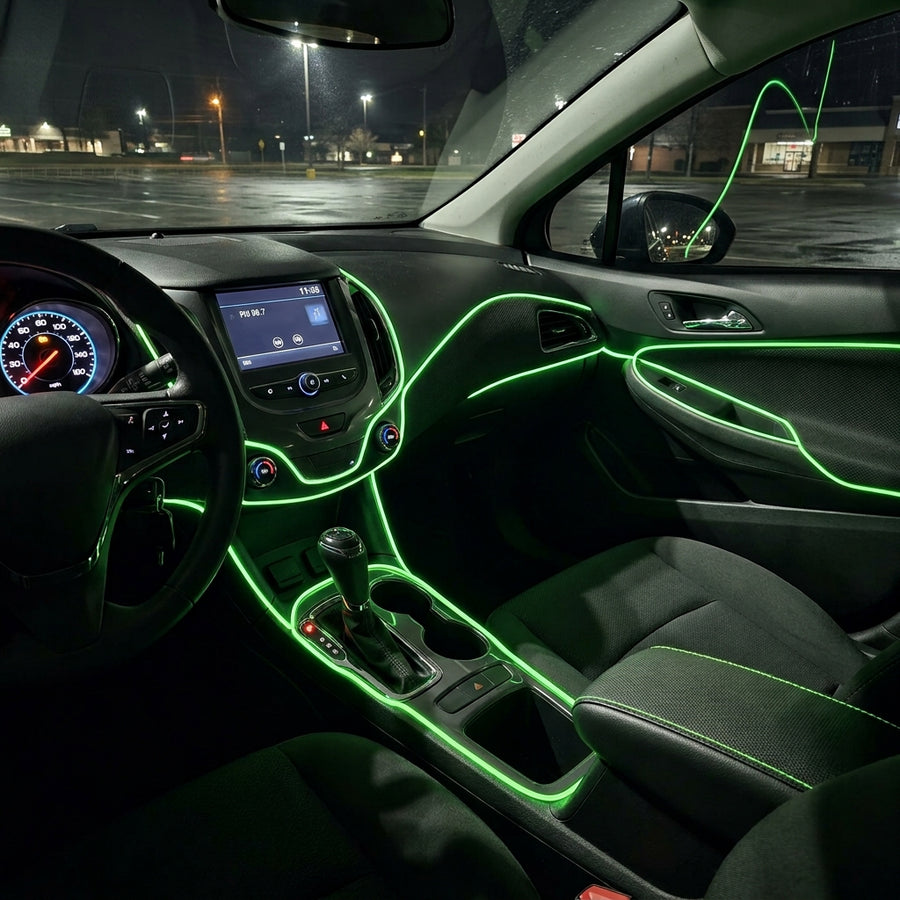 Dekoratives LED-Streifen-Atmosphärenlicht für Autoinnenräume