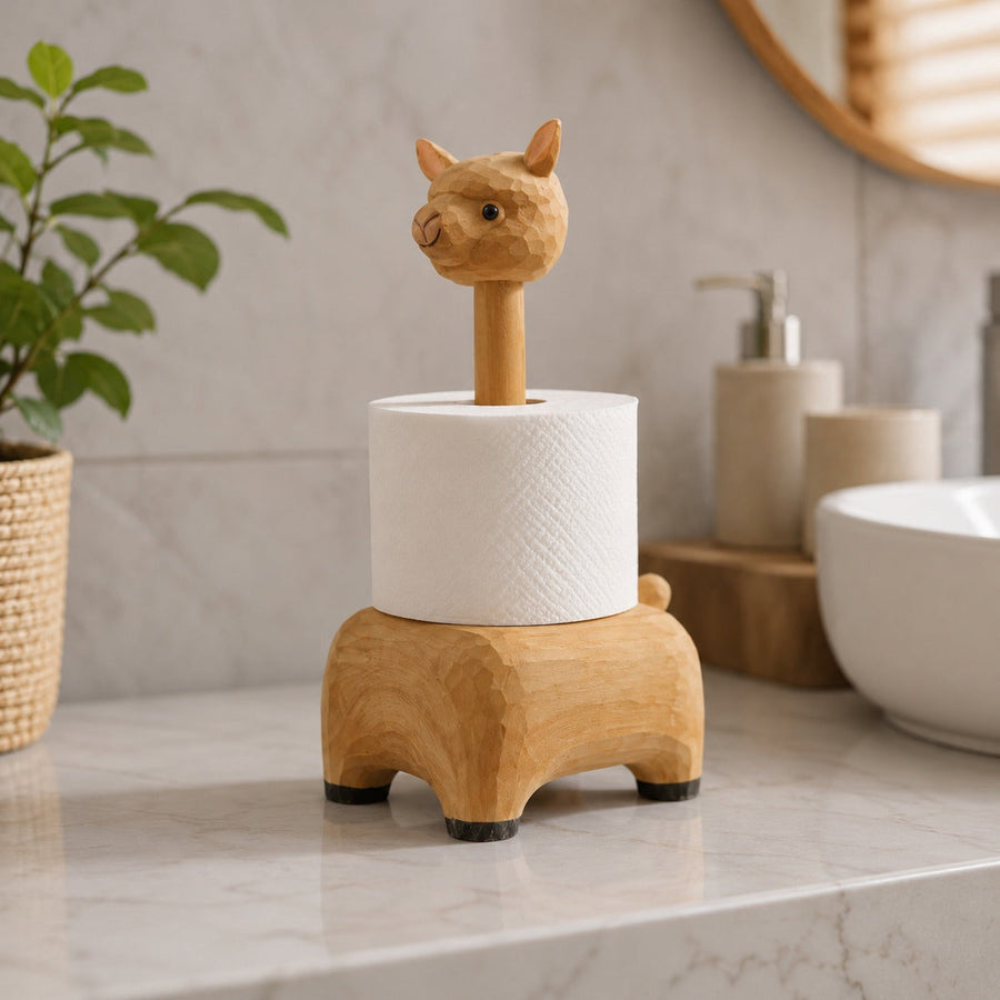 Happy Elephant Deer Toilet Paper Holder - Image 4