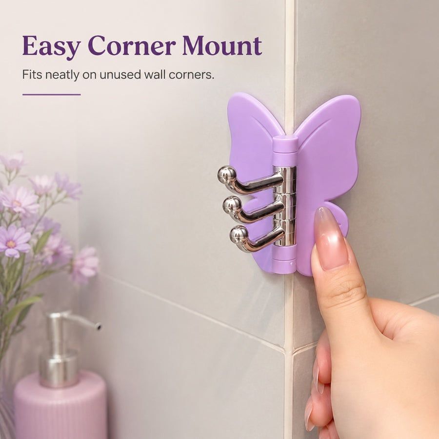 Butterfly Bloom Rotating Hook Hanger