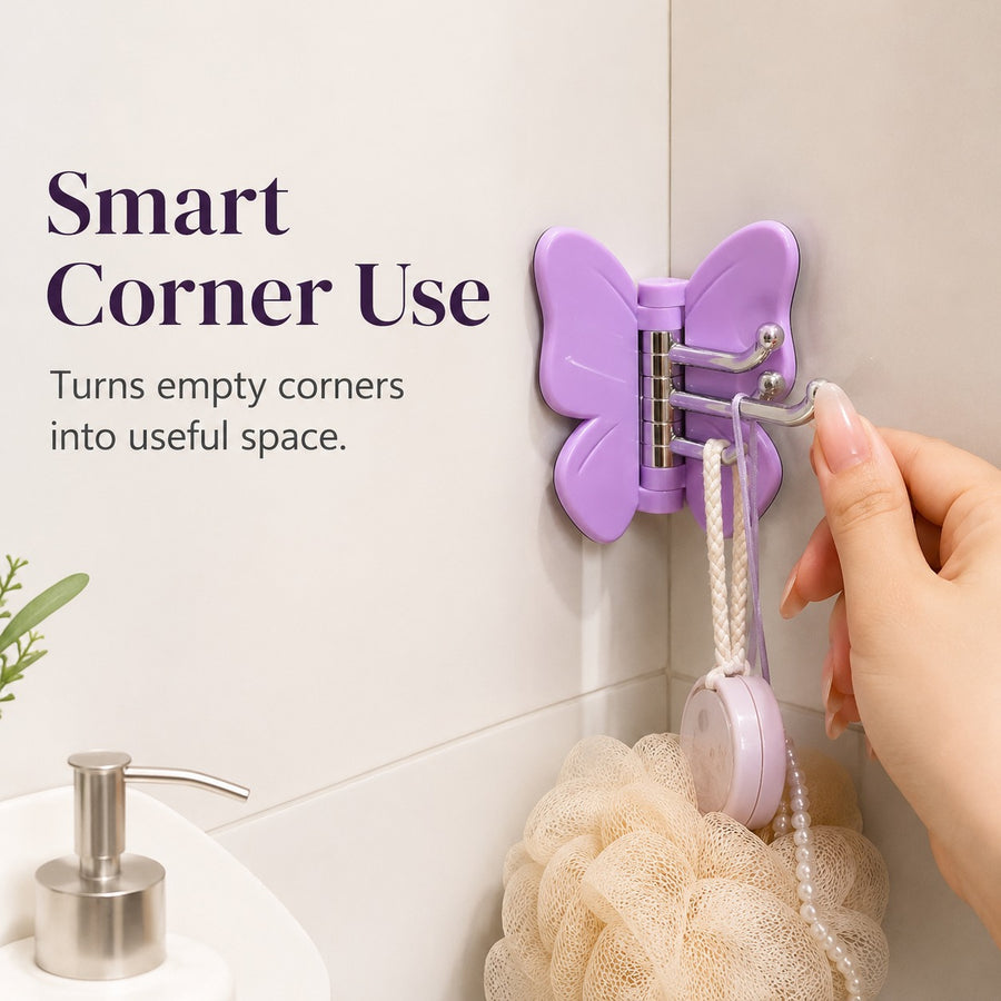 Butterfly Bloom Rotating Hook Hanger