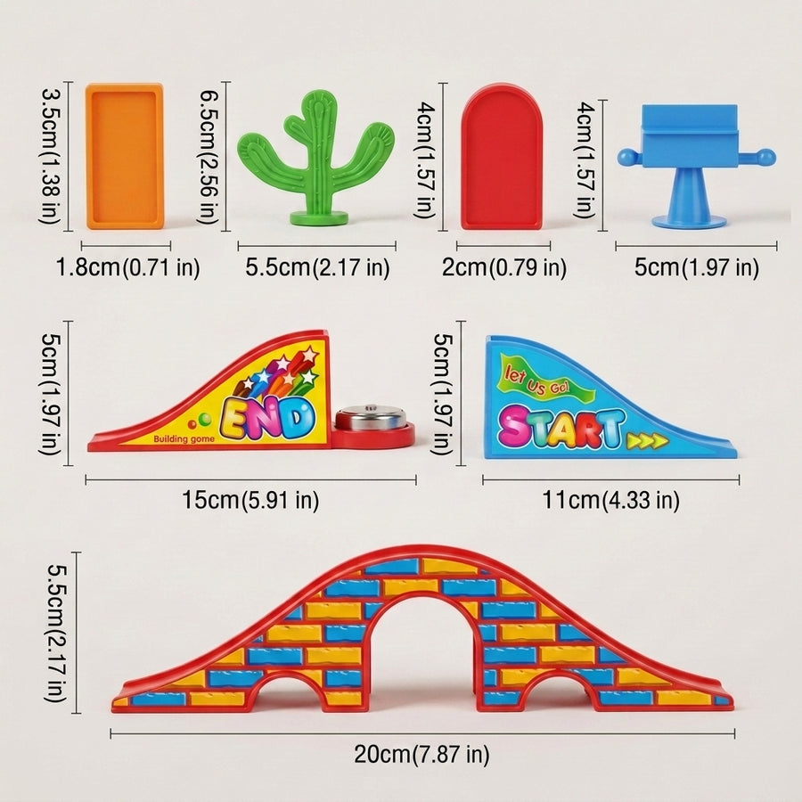 Zug-Domino-Lege-Spielzeug-Set