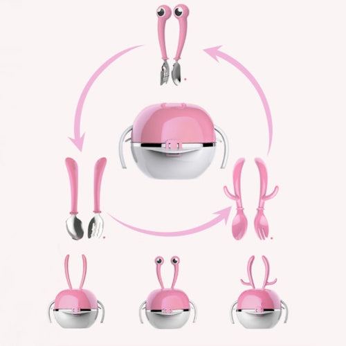 5in1 Deer Baby Tableware Set - Image 0