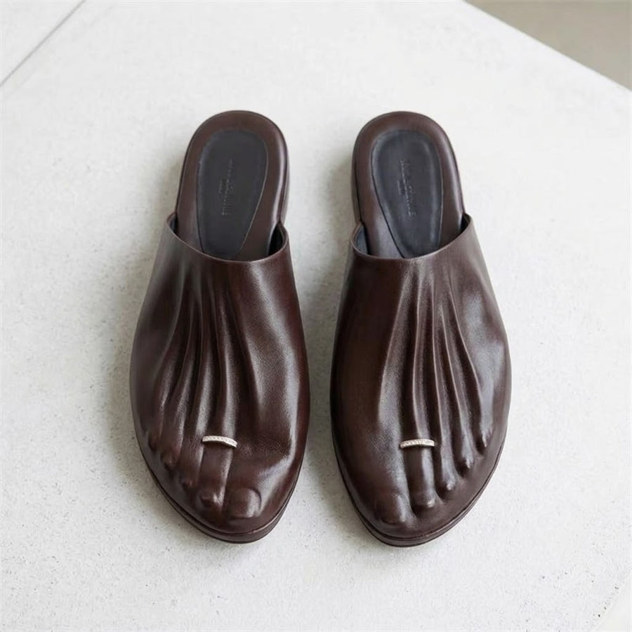 Disco Toes Metallic Five-Toe Artsy Slipper