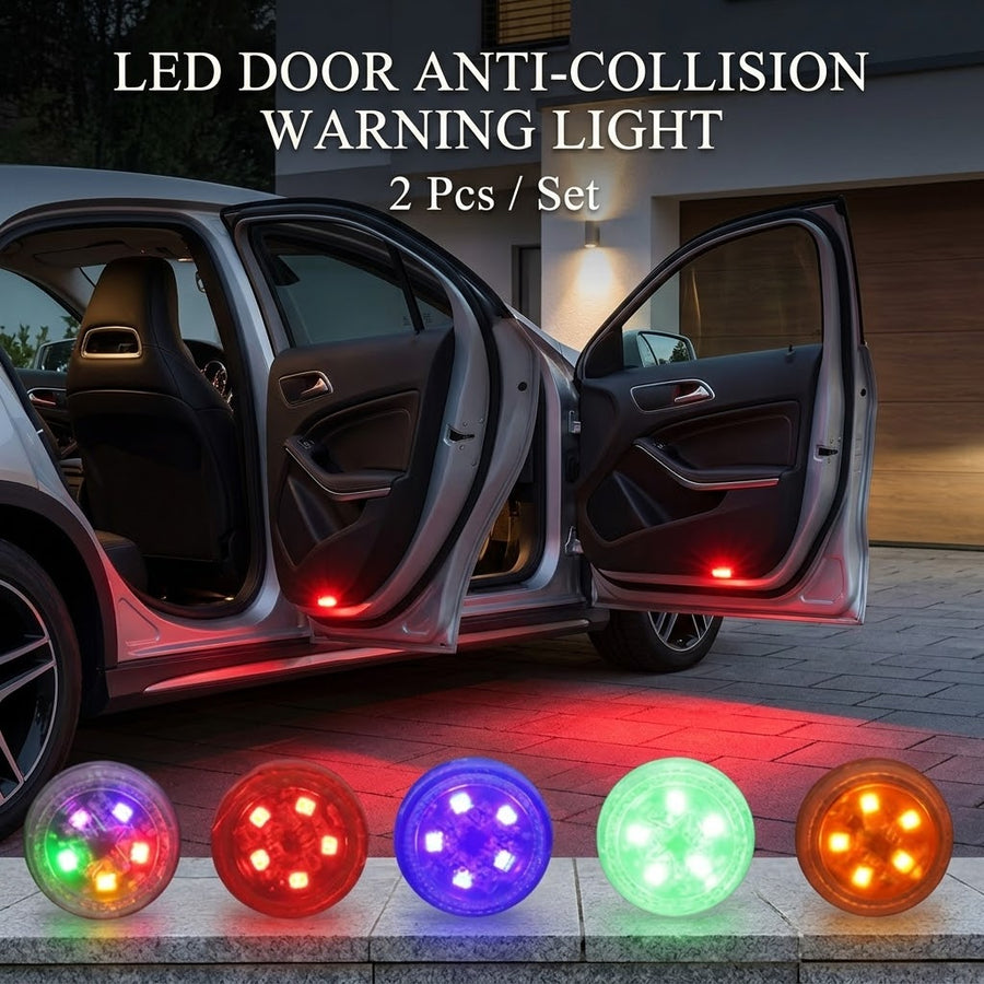 Wireless Car Door Safety Warning Lights - Image 3