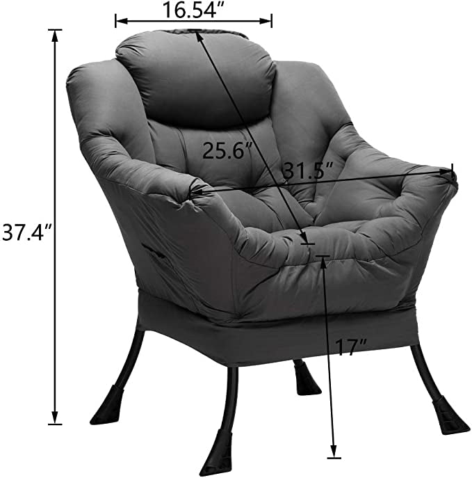 Fluffy Lazy Sofa Chair - Image 5