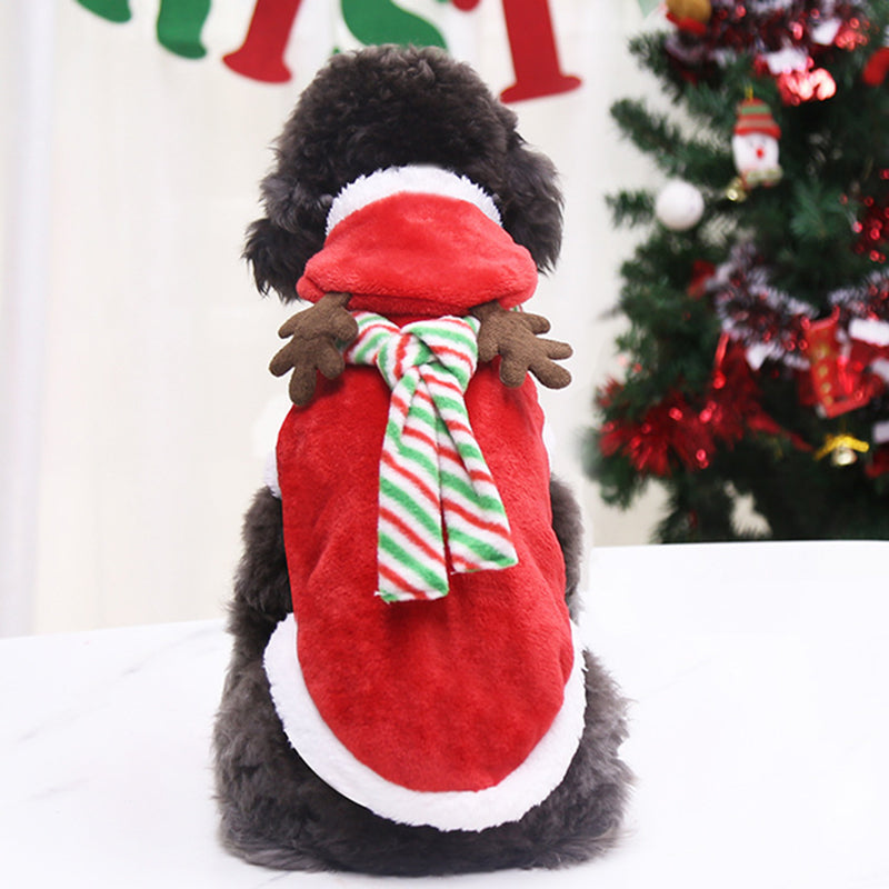 Santa Claus Home Winter Pet Costumes - Image 3