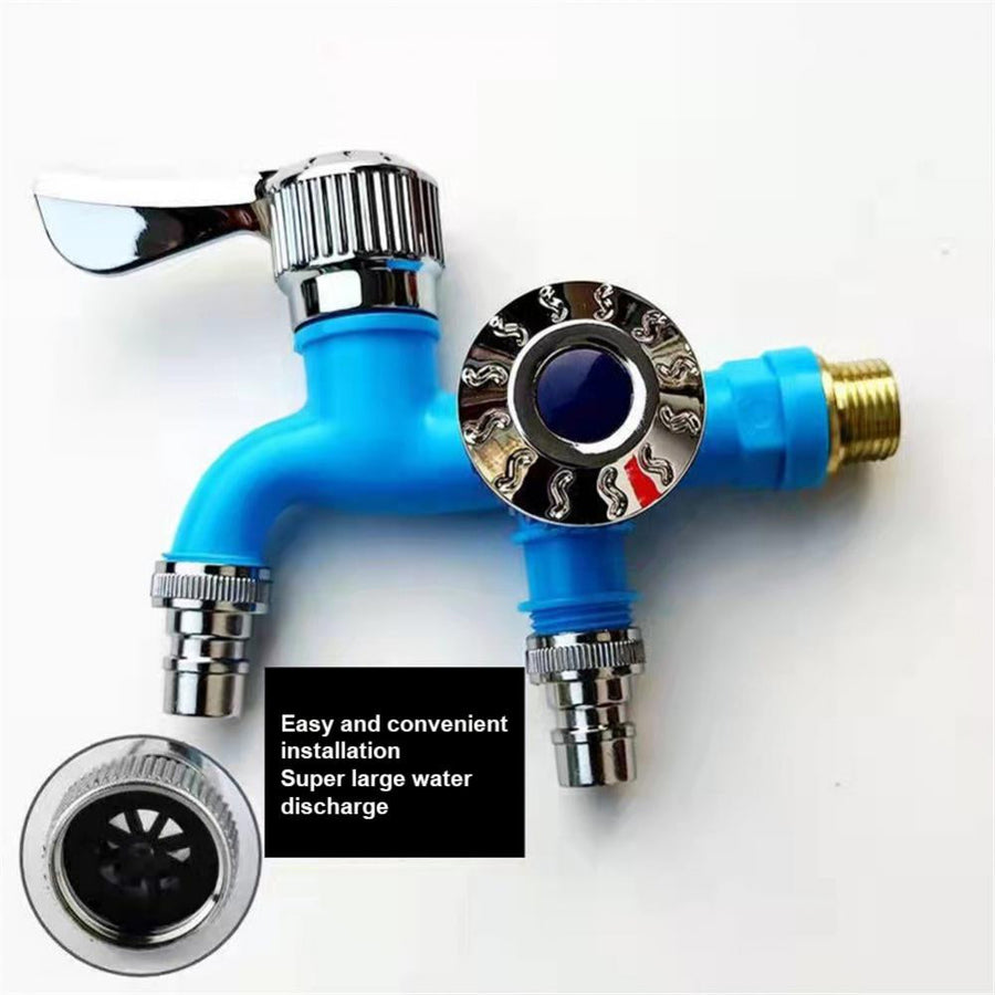 Double Divider Universal Connector Faucet - Image 1