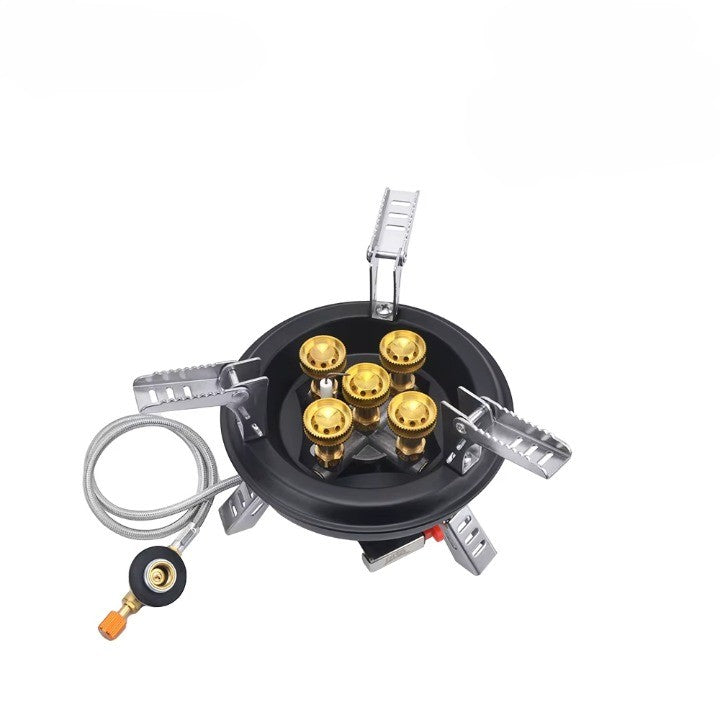 Portable Multi-Burner Quick Ignition Outdoor Gas Cooker - Image 6
