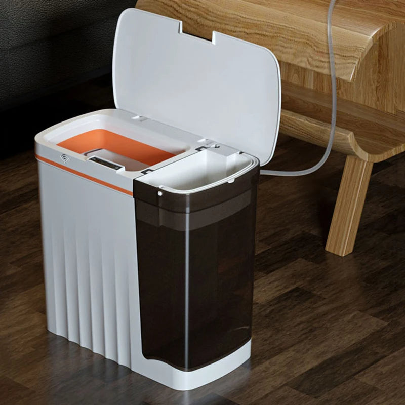 Double Storage Liquid Separator Trash Can - Image 0