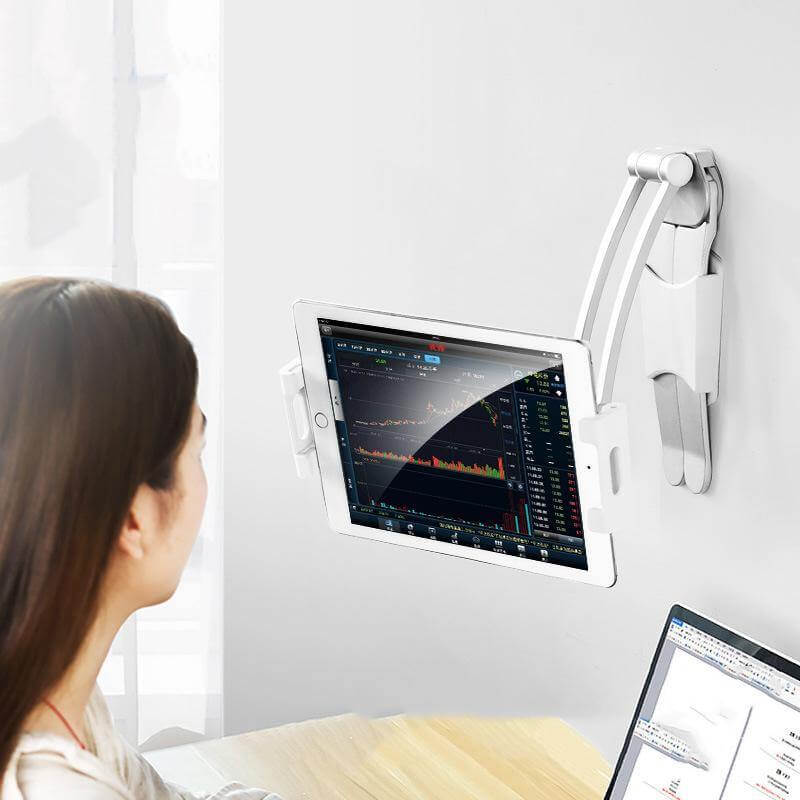 Universal Wall Mounted Desk Phone Tablet Holder - Image 1