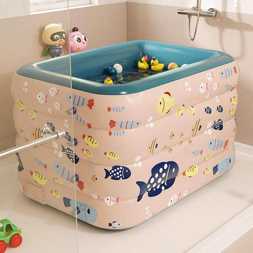 Automatic Inflatable Kids Fun Pool - Image 0
