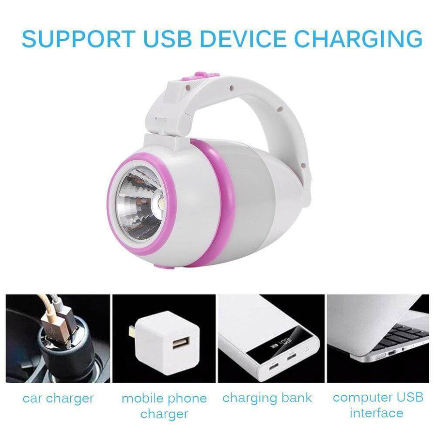 Multifunctional Portable Camping Powerbank Lamp - Image 7