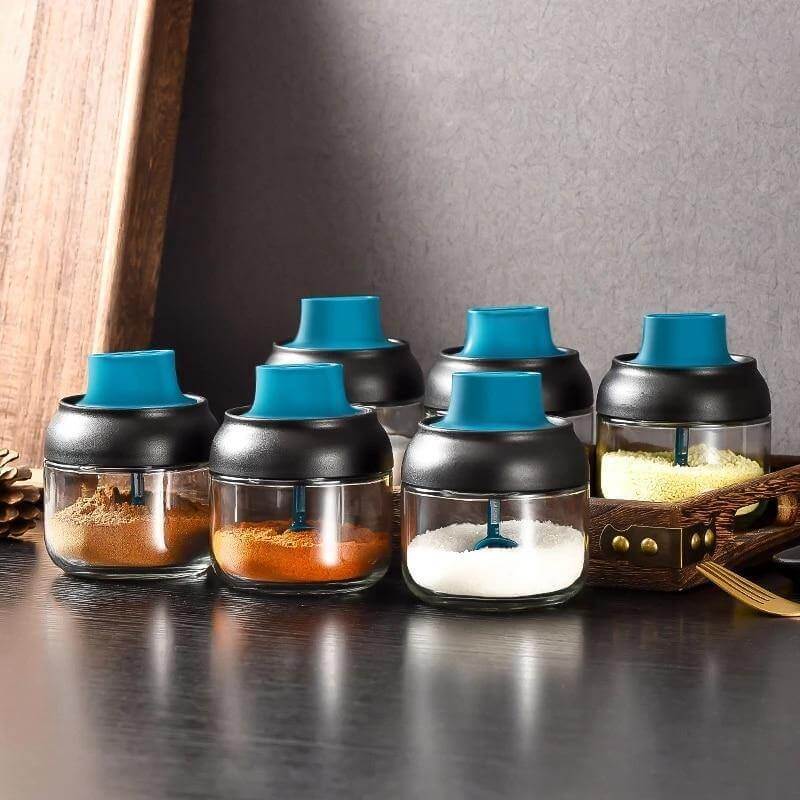 Salt and Pepper Seasoning Organizer Spice Jars - Image 6