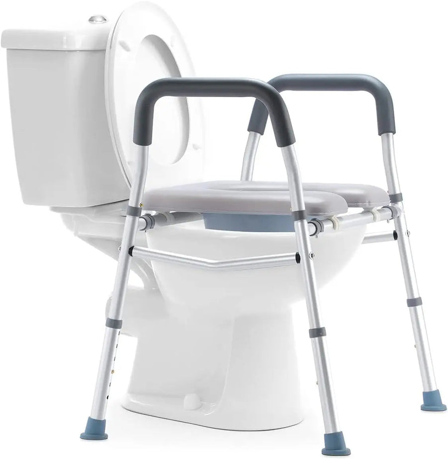 Elderly Friendly Adjustable Portable Toilet Seat - Image 1