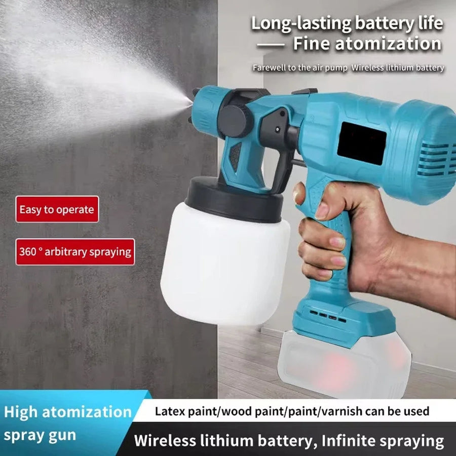 Cordless High Power DIY All Surface Paint Sprayer - Image 1