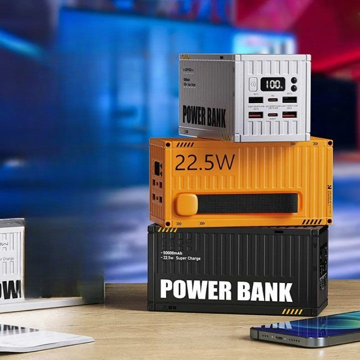 Mega Charge Container-Style Power Bank - Image 0
