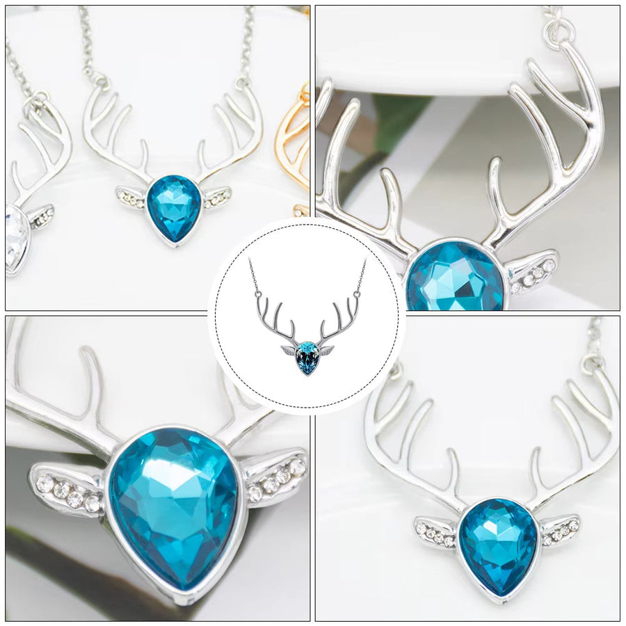 Christmas Elk Necklace - Image 1