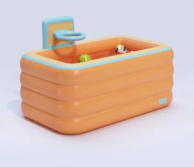 Splash Fun Kids Mini Inflatable Pool - Image 4