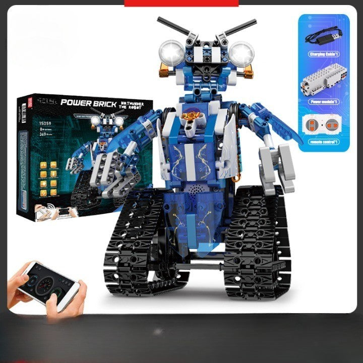 Intelligent Building Block RC Toy Robot - Image 5