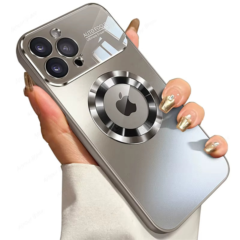 Magnetic Power Safety Metal Phone Case - Image 7
