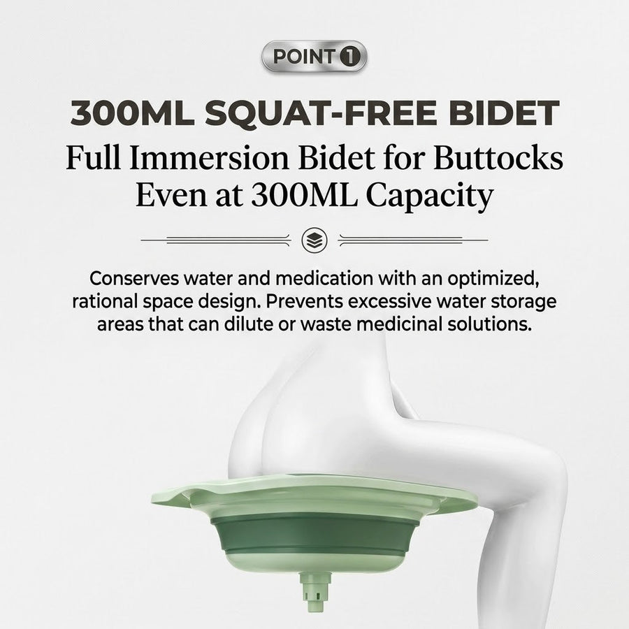 Personal Hygiene Foldable Sitz Bath Soak Care Basin - Image 4