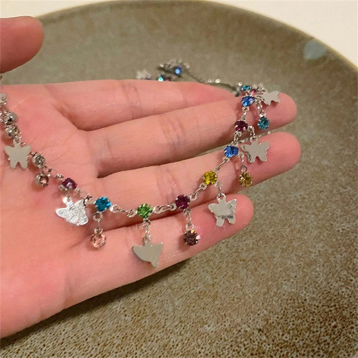 Treasure Pearl Delicate Zircon Necklace - Image 3