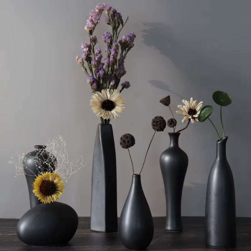 Ceramic Geometric Modern Vase - Image 0