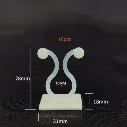 Self-Adhesive Plant Holder Mini Wall Clips - Image 7
