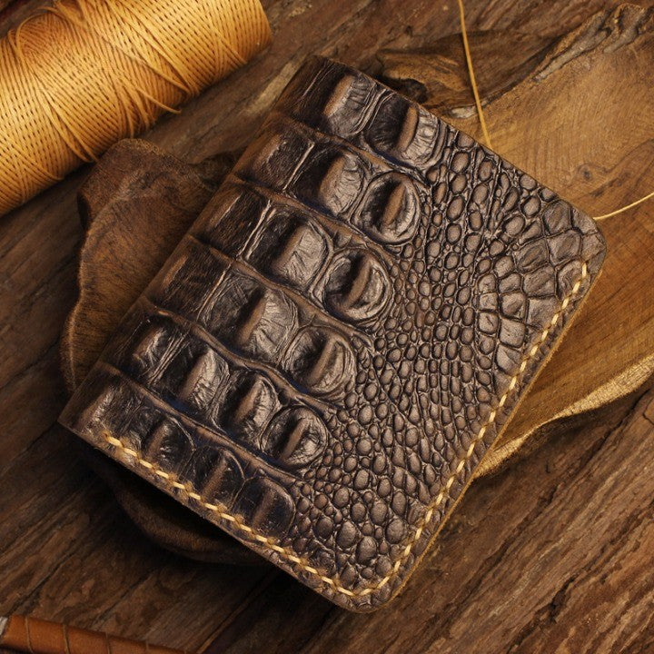 Mini Leather Card Holder for Men - Image 5