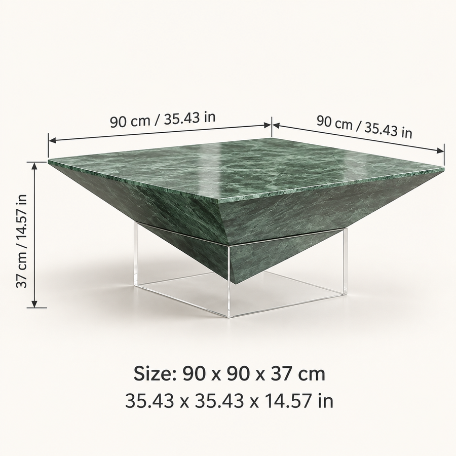 Umgekehrter Pyramidentisch