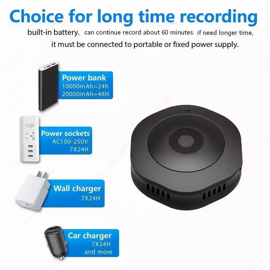 Ultra Mini Invisible HD WiFi Hidden Camera - Image 1