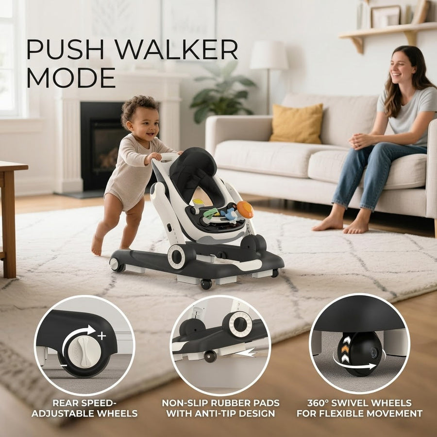 Multi Functional Anti Rollover Baby Walker - Image 6